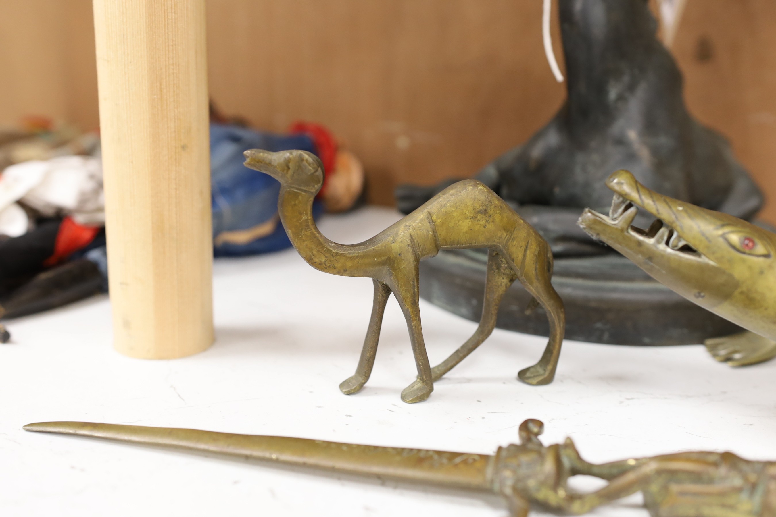 Four metal animals models